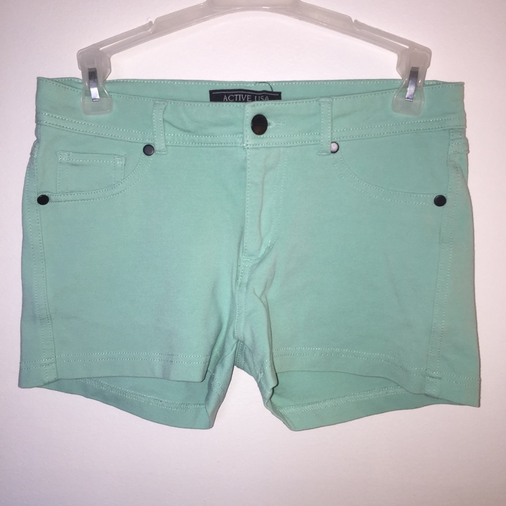 Teal Shorts